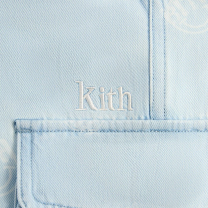 Kith Kids Kaiden Parachute Pant - Opal Light Wash