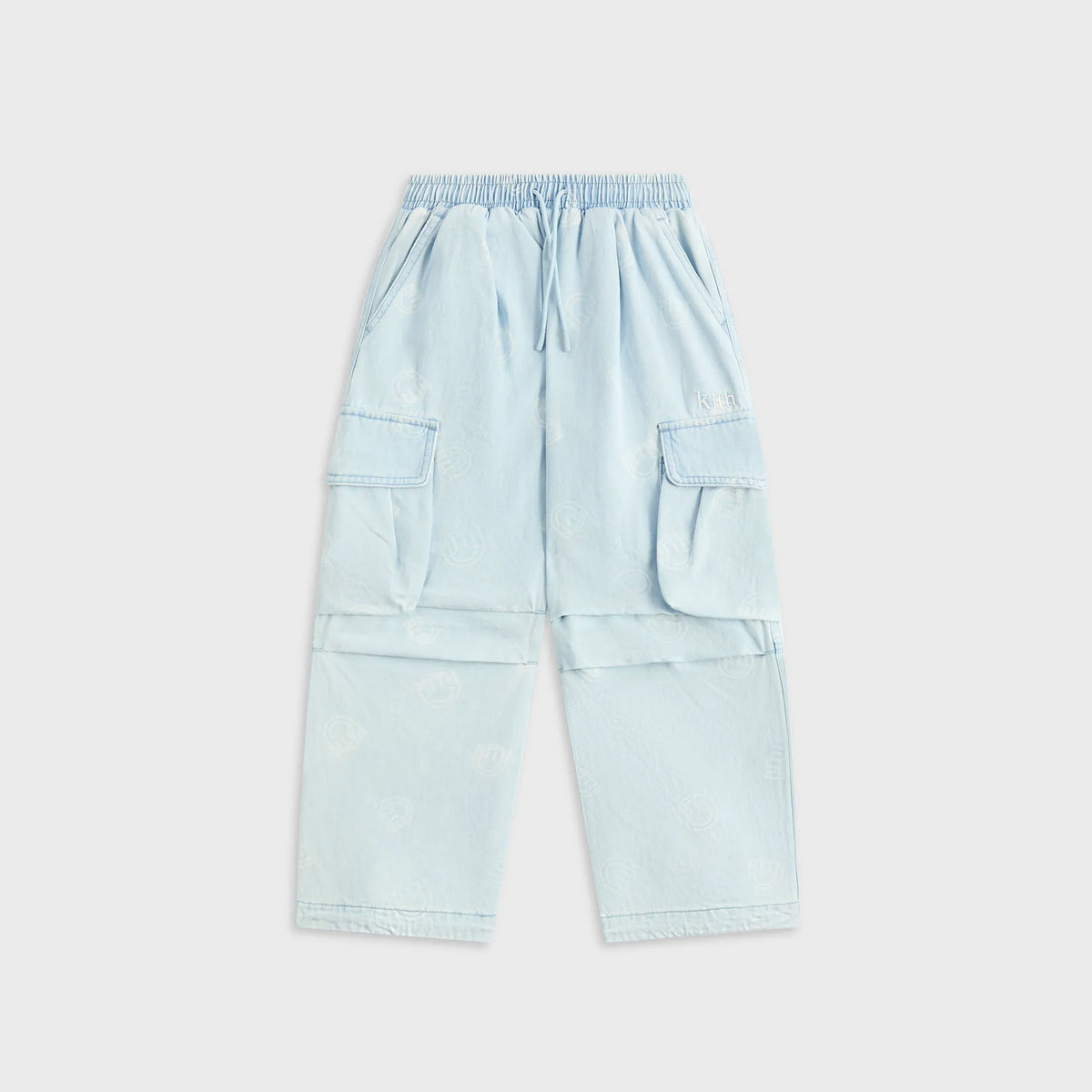 Kith Kids Kaiden Parachute Pant - Opal Light Wash