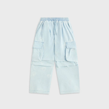 Kith Kids Kaiden Parachute Pant - Opal Light Wash