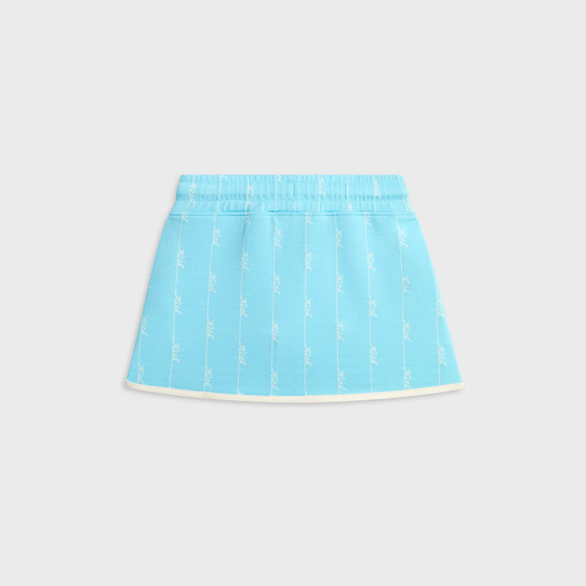 Kith Kids Script Knit Ayva Dolphin Skort - Aragonite