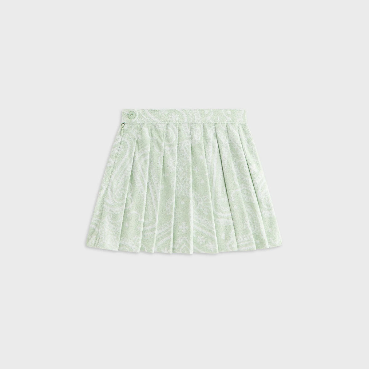 Kith Kids Paisley Jacquard Pleated Skirt - Tidal