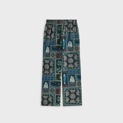 Kith Kids Beach Tile Wide Leg Pant - Stadium