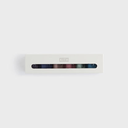 Kith Baby Palette 6-Pack Socks - Battleship