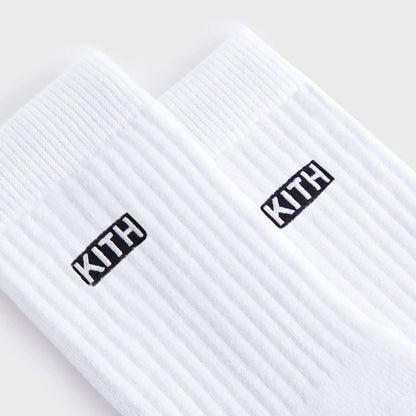 Kith Kids Classic Crew Socks - White
