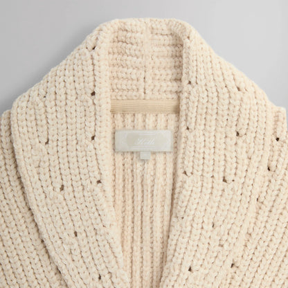 Kith Chenille Becker Cardigan - Sandrift