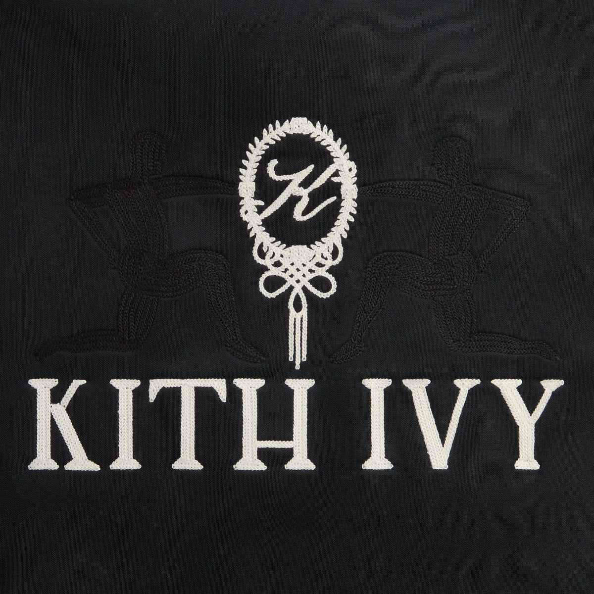 Kith Ivy Tricot Souvenir Jacket - Black