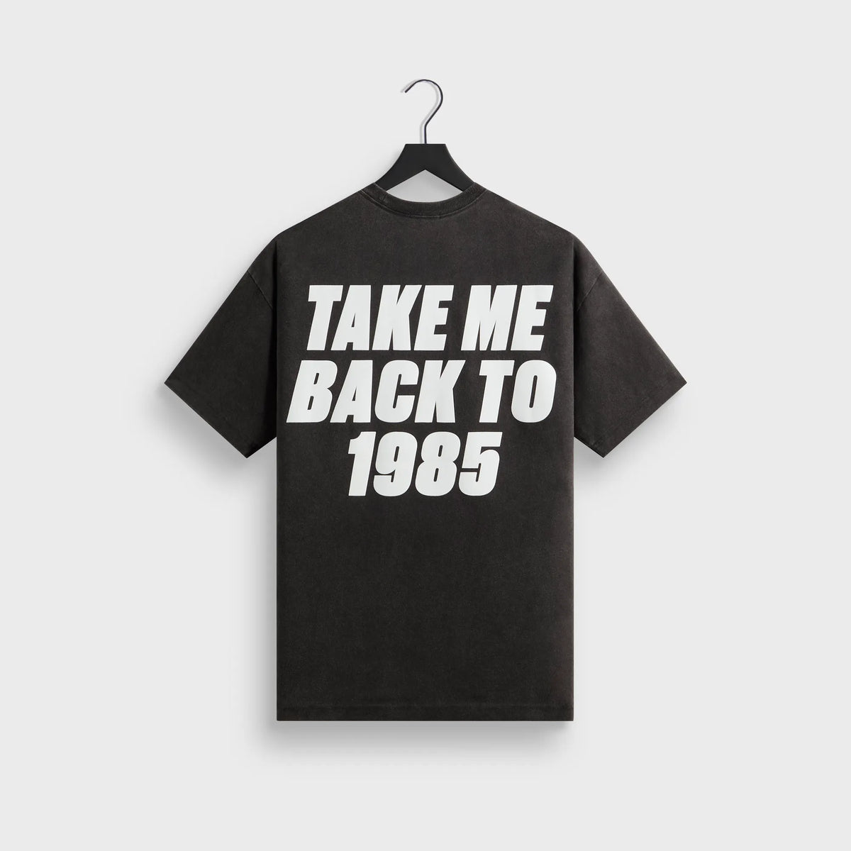 Kith for Back to the Future Japanese Title Vintage Tee - Black