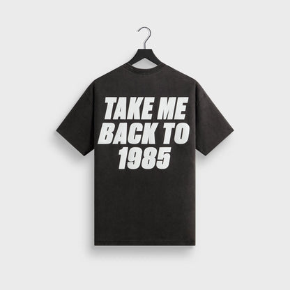 Kith for Back to the Future Japanese Title Vintage Tee - Black