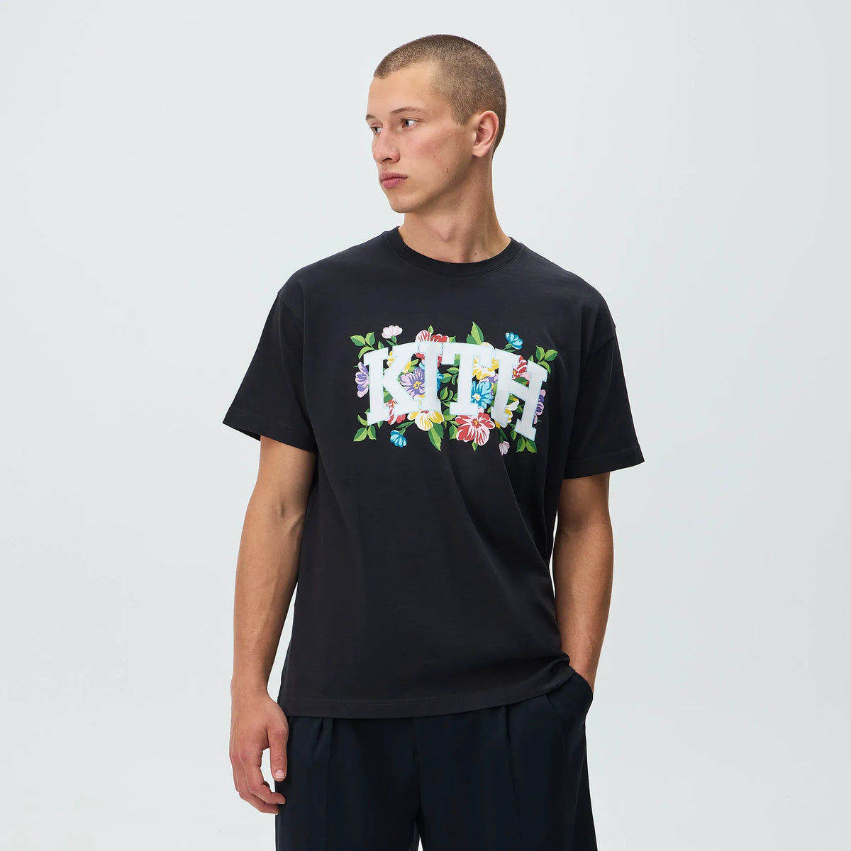 Kith Floral Arch Tee - Black