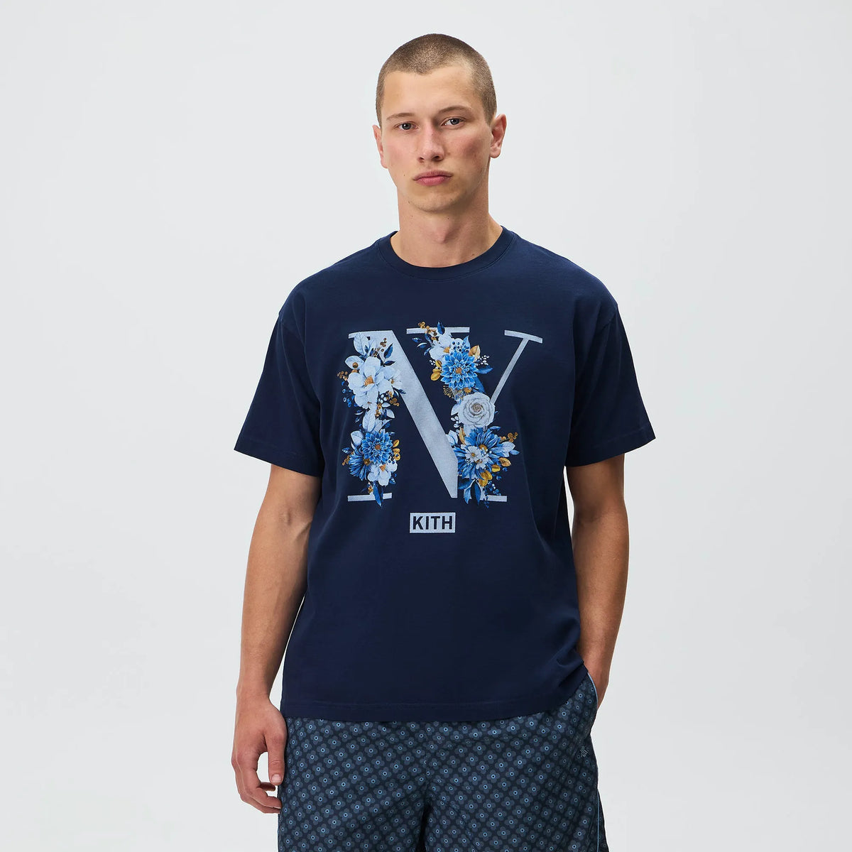 Kith Floral NY Tee - Nocturnal