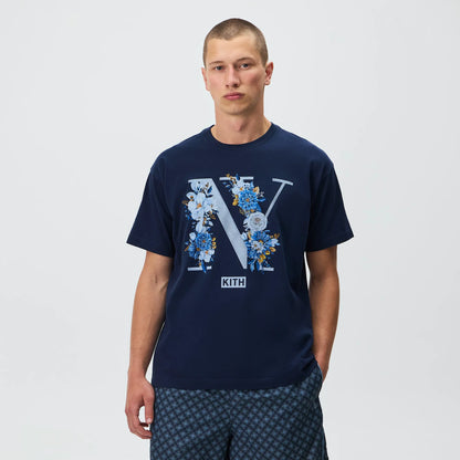 Kith Floral NY Tee - Nocturnal