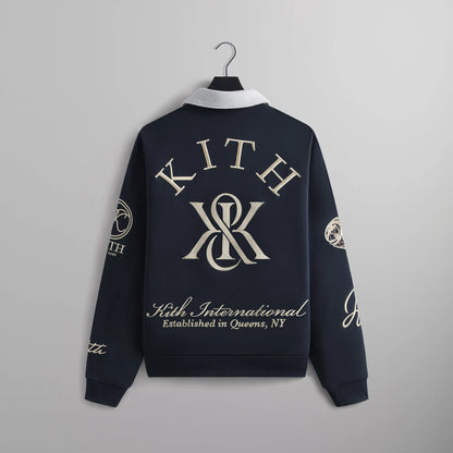 Kith Nelson Collared Pullover - Nocturnal