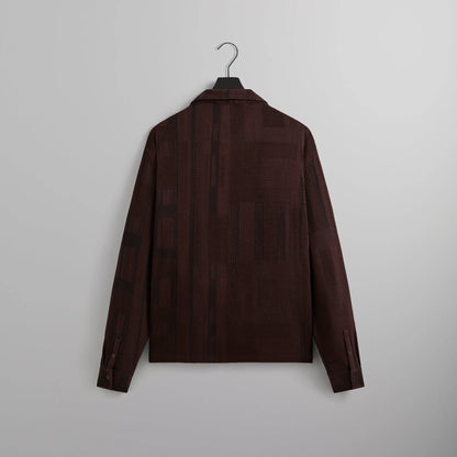 Kith Geometric Knit Cohen Shirt - Incognito
