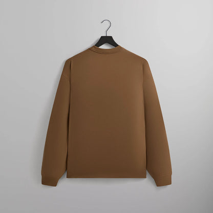 Kith Long Sleeve Leonard Pocket Tee - Earth