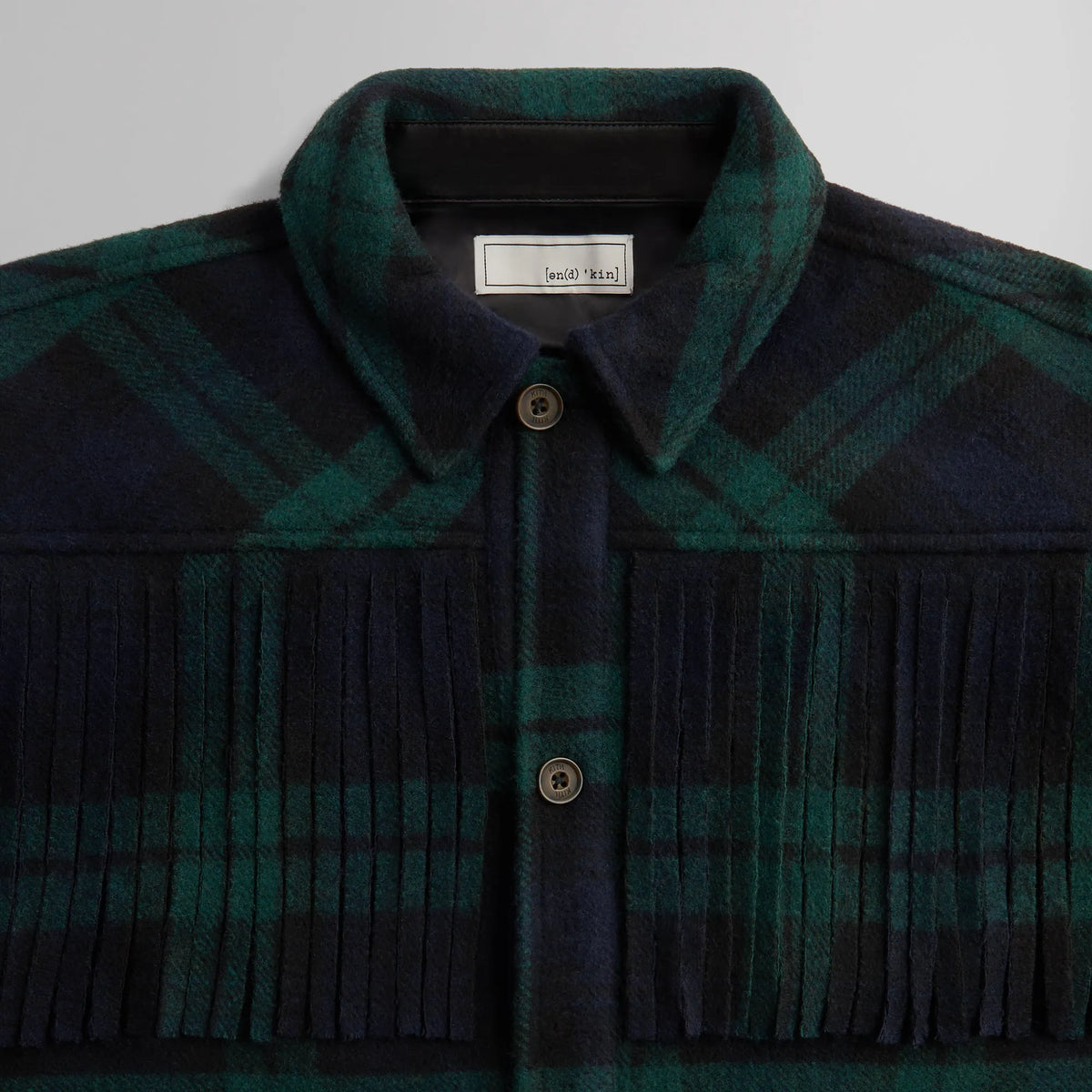 &Kin Bonded Wool Abel Shirt - Eve