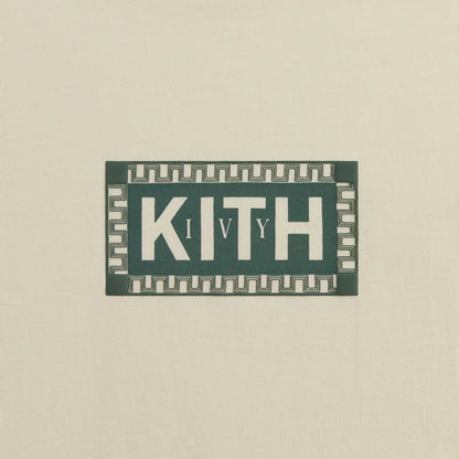 Kith Ivy Classic Logo Long Sleeve Tee - Sandrift