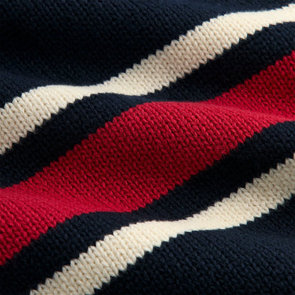 Kith for the New York Knicks Classic Beau Knit Sweater - Nocturnal