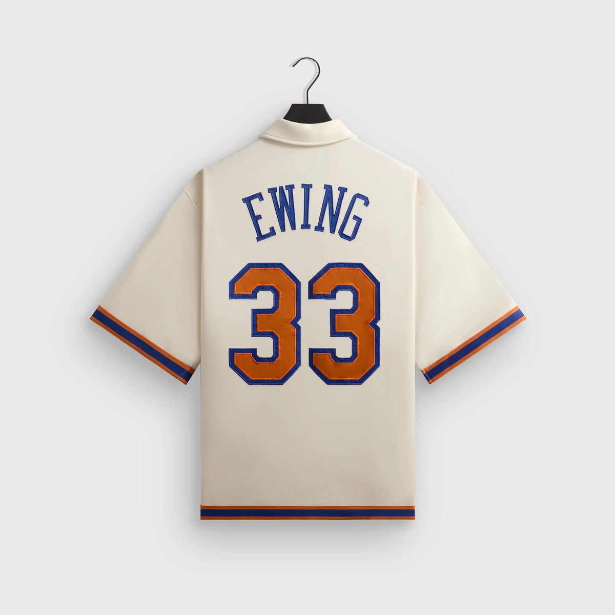 Kith for the New York Knicks Patrick Ewing Woodpoint Shirt - Sandrift