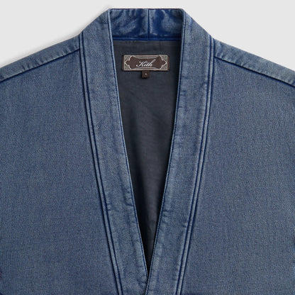 Kith Indigo Fleece Karter Gi Jacket - Vast