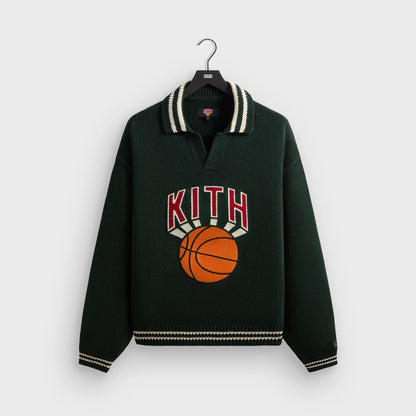 Kith for the New York Knicks Nelson Rugby Sweater - Stadium