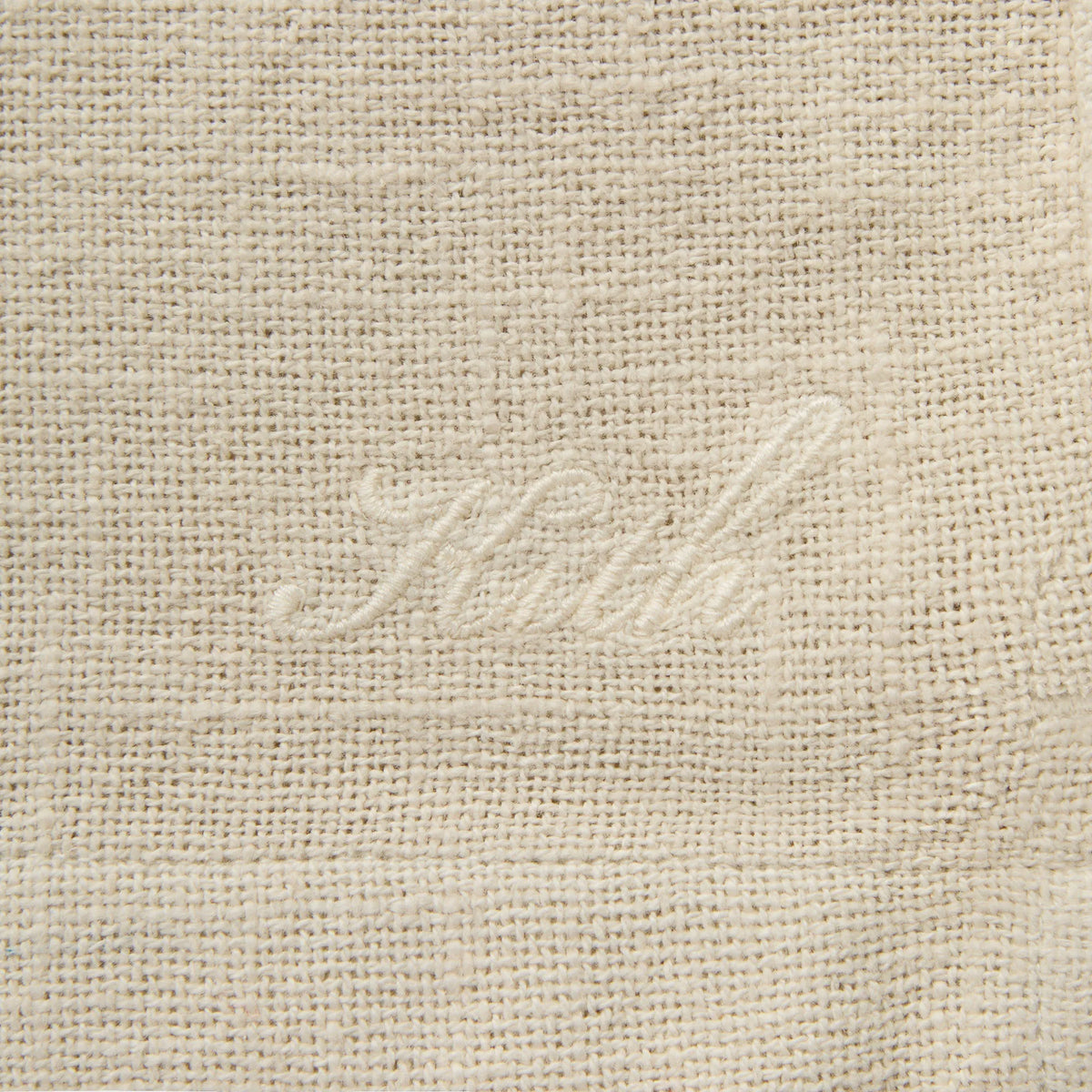 Kith Soft Woven Cropped Beckham Camp Collar Shirt - Waffle