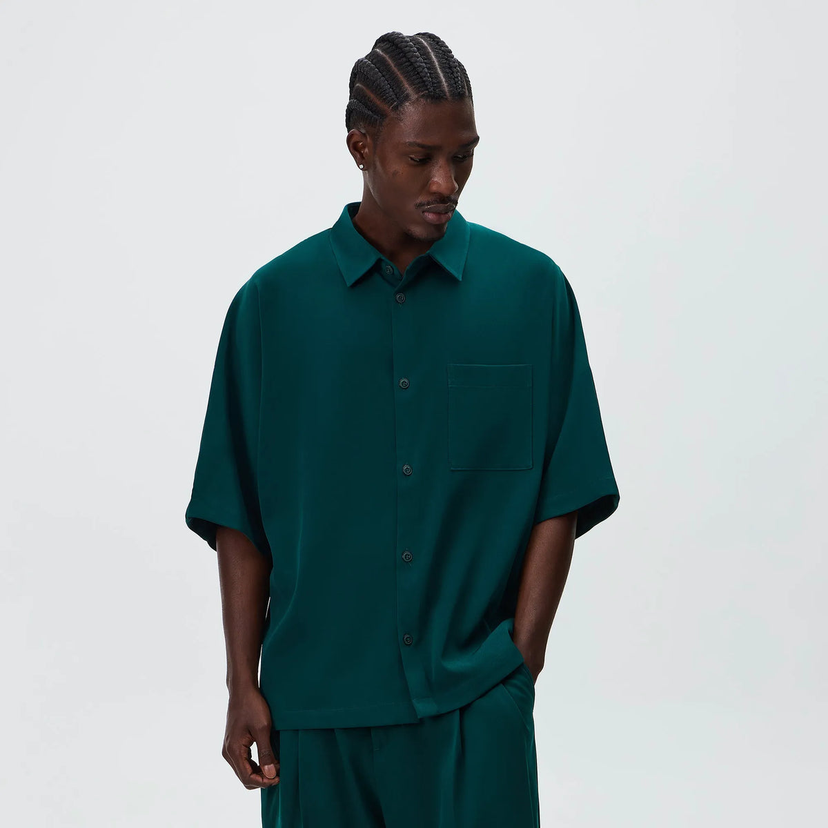 Kith Drape Twill Raf Dolman Buttondown - Chronicle