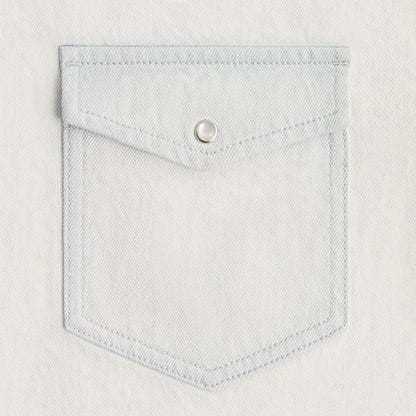 Kith Midweight Denim Long Sleeve Warwick Shirt - Eden Wash