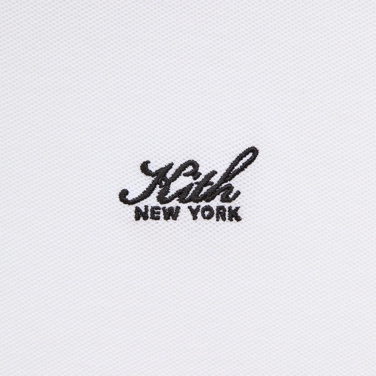 Kith Pique Ainslie Polo - White