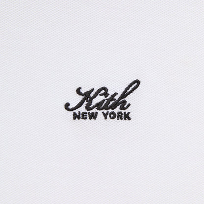 Kith Pique Ainslie Polo - White