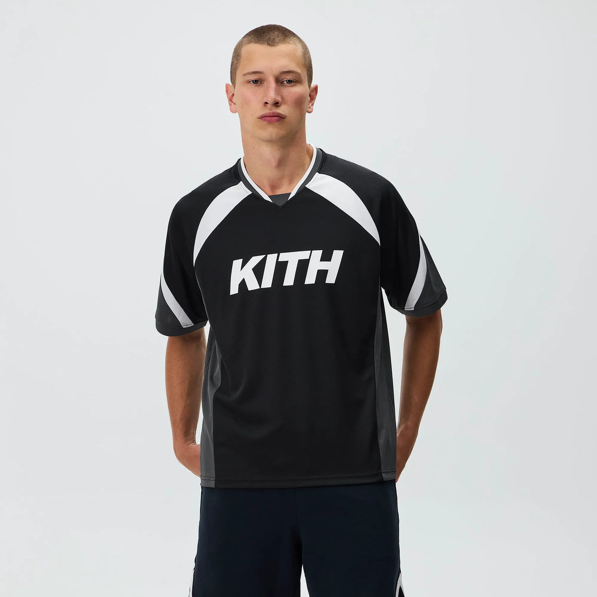 Kith Otto Mesh Chase II Jersey - Black