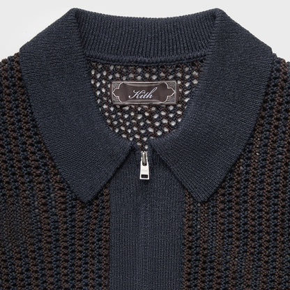 Kith Knit Nash Polo - Cosmos