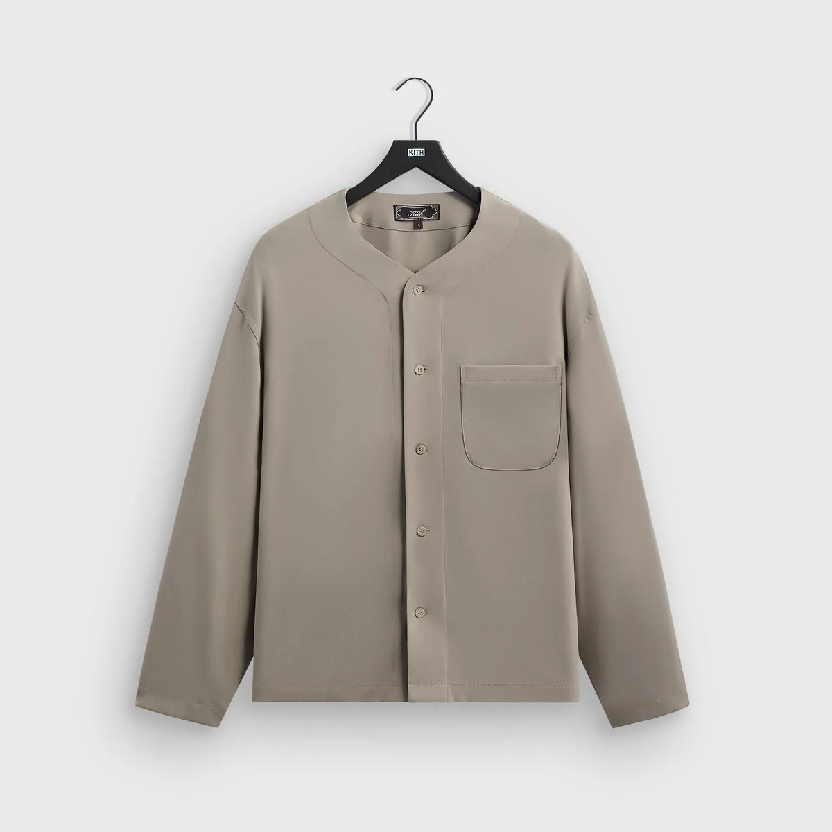 Kith Double Crepe Maddock Shirt - Astro