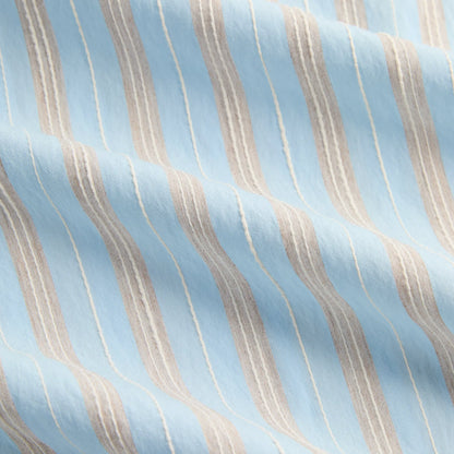 Kith Barre Stripe Long Sleeve Gianni Shirt - Serene