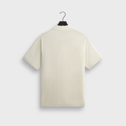 Kith Super Fine Viscose Knit Baldwin Polo - Sandrift