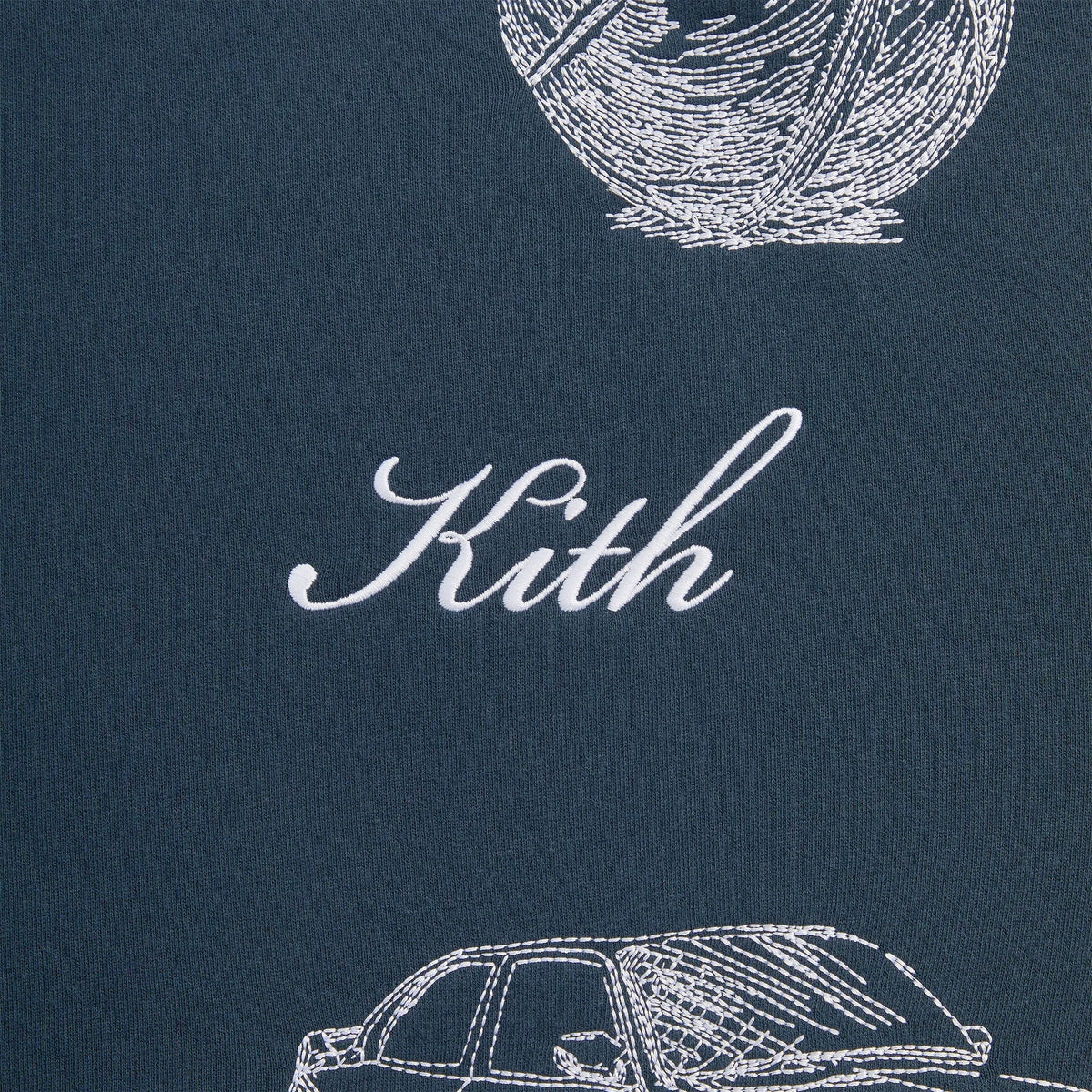 Kith New York To The World Nelson Crewneck - Nocturnal