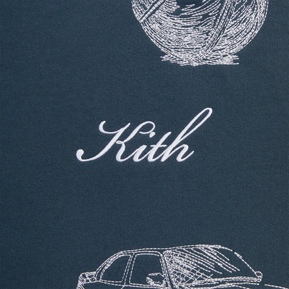 Kith New York To The World Nelson Crewneck - Nocturnal