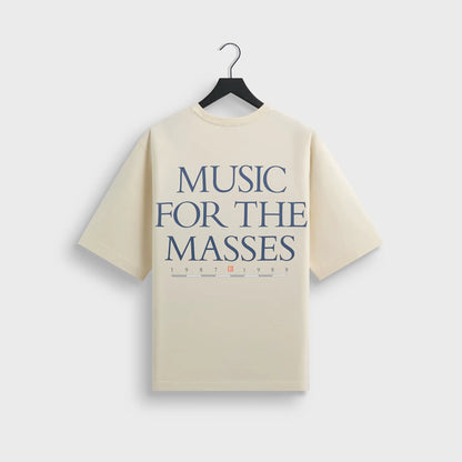 Kith Records for Depeche Mode For The Masses Vintage Alex Tee - Sandrift