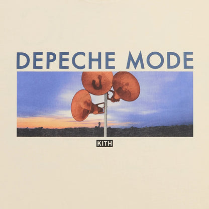 Kith Records for Depeche Mode For The Masses Vintage Alex Tee - Sandrift