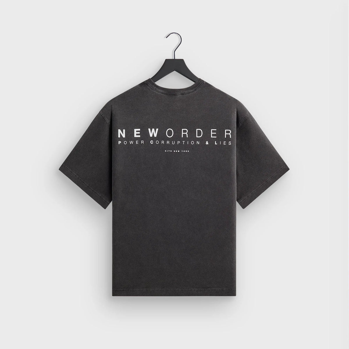 Kith Records for New Order Florals Vintage Alex Tee - Black