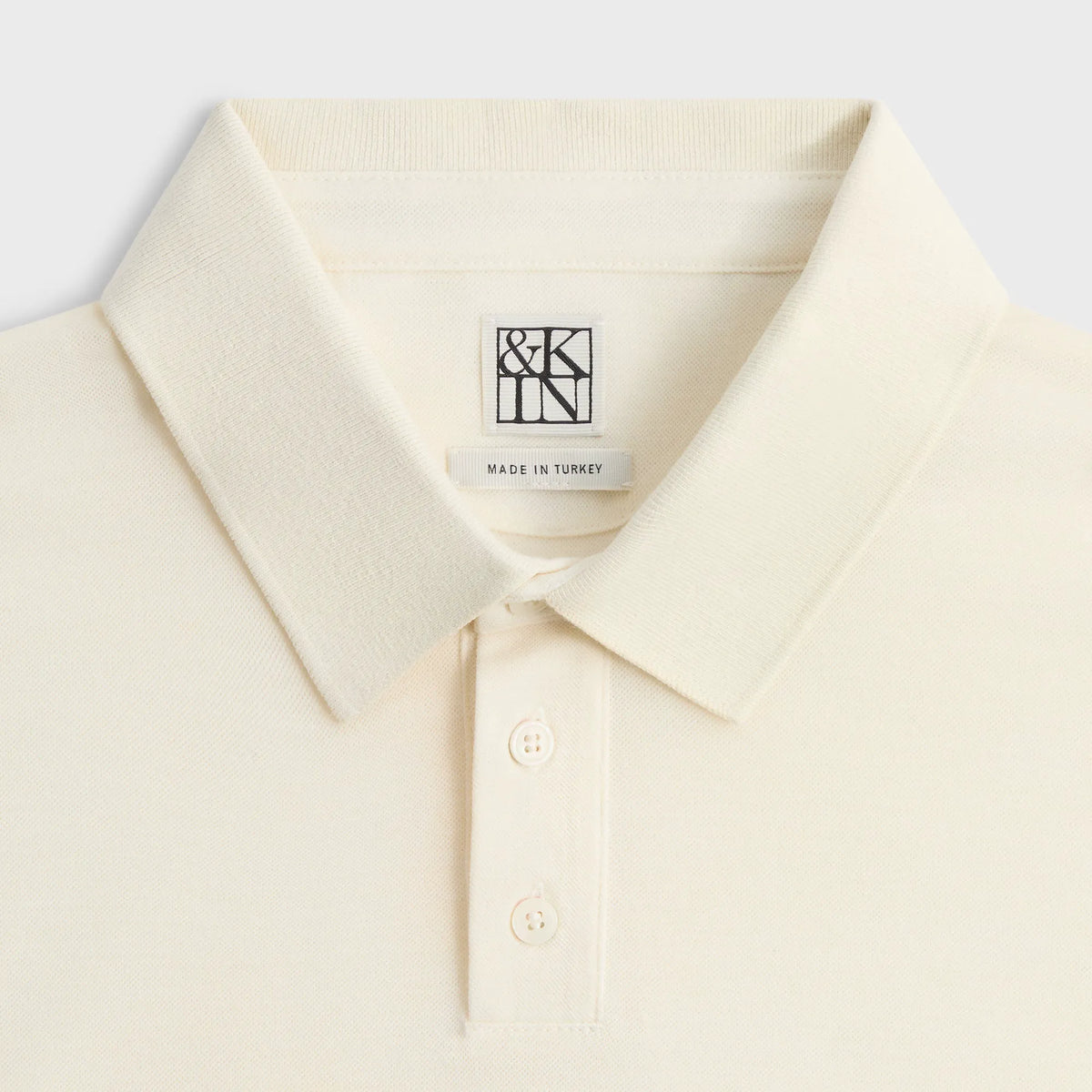 &Kin Melton Polo - White