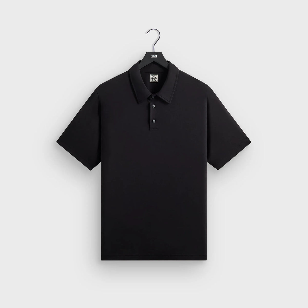 &Kin Soft Modal Blend Heathrow Polo - Black