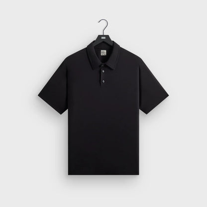 &Kin Soft Modal Blend Heathrow Polo - Black
