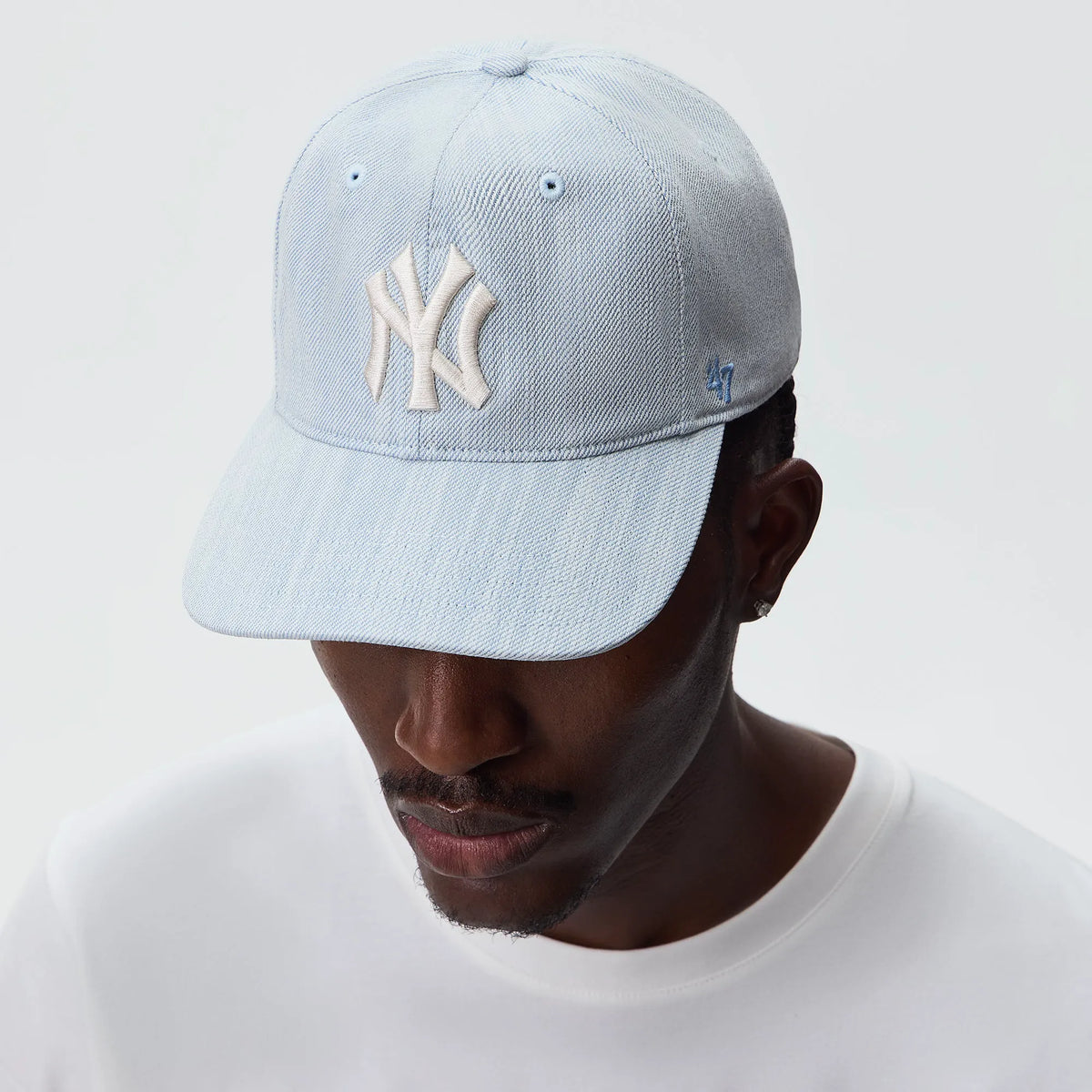 Kith & '47 for the New York Yankees Denim Franchise LS Cap - Dream Indigo