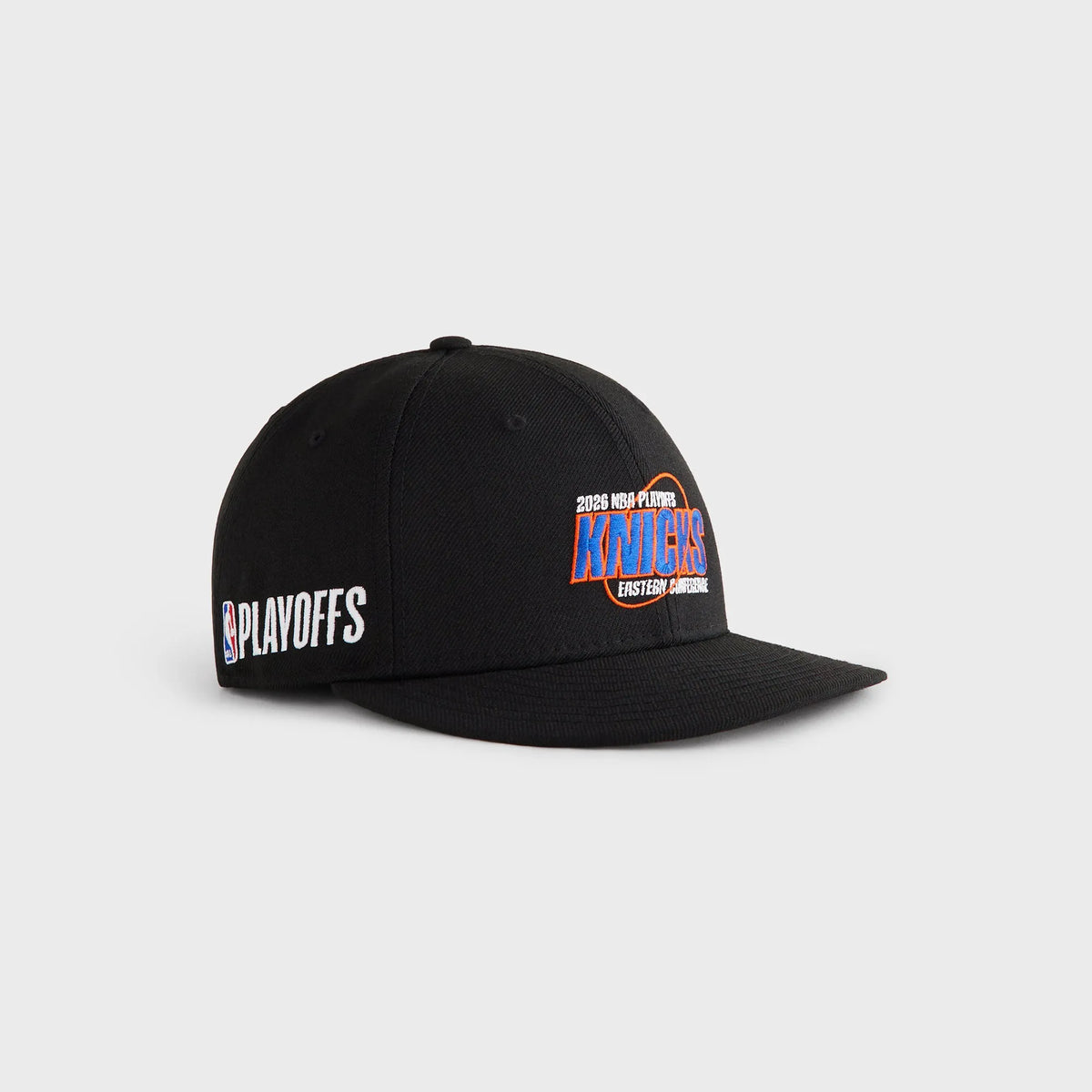 Kith & New Era for the New York Knicks Playoffs Premium Wool 59Fifty Low Profile Cap - Black