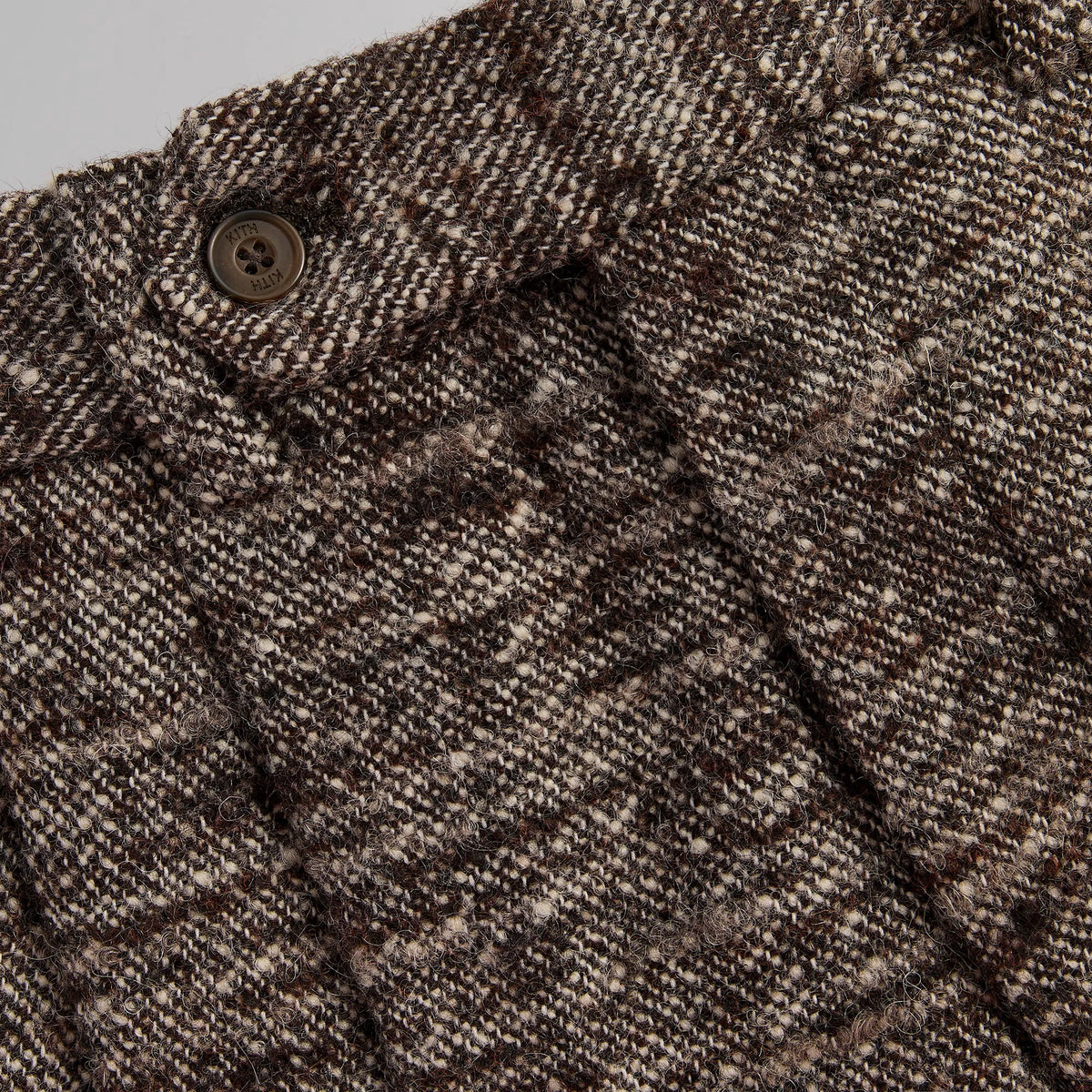 &Kin Tweed Kylan Pleated Trouser - Theory