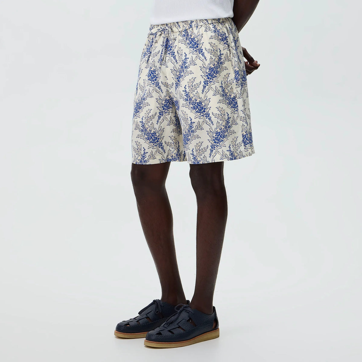 Kith Cupro Linen Curtis Short - Cyclone
