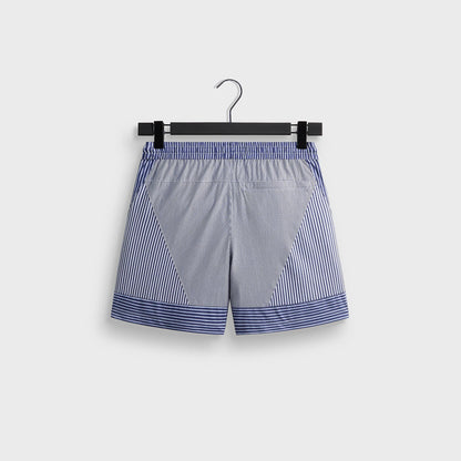 Kith Poplin Stripe Turbo Short - Darkshore