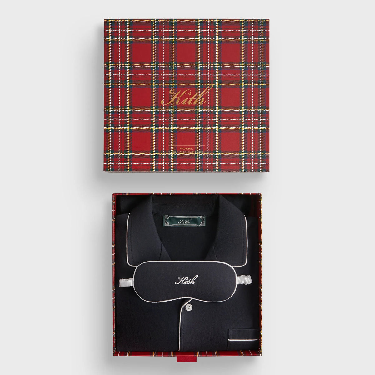 Kith Script Pajama Set - Black
