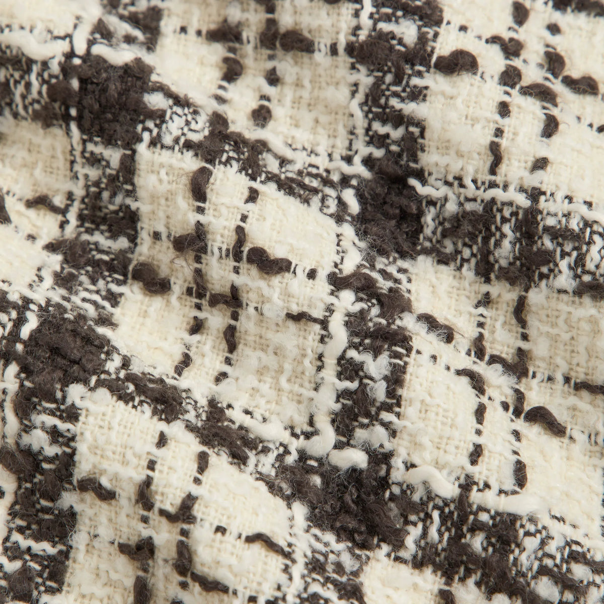 &Kin Mixed Tweed Hawthorne Flight Jacket - Sandrift