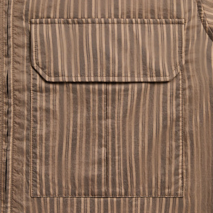Kith Layered Stripe Raj Jacket - Gobi